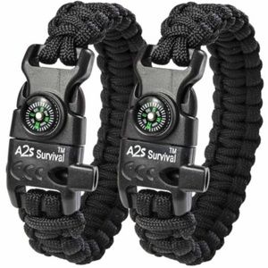 Protection Paracord Bracelet Survival Gear Kit. M